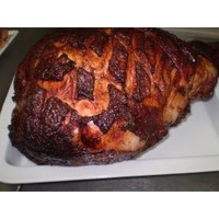 Cinnamon and Orange Glazed Champagne Ham - Whole