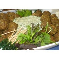 Madras Meatball Platter with Mint & Cucumber Yoghurt Dip