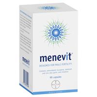 Menevit Male Fertility Supplement Capsules 90 pack (90 days)