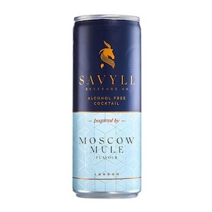 Soft drink: Savyll Moscow Mule Alcohol-Free Cocktail