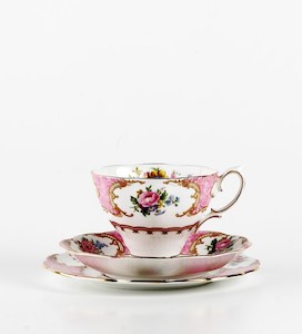 Teacup Trios: Cup, Saucer & Plate Set