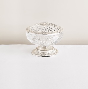 Crystal & Glassware: Crystal Rose Bowl