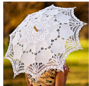 Battenburg Lace Parasol