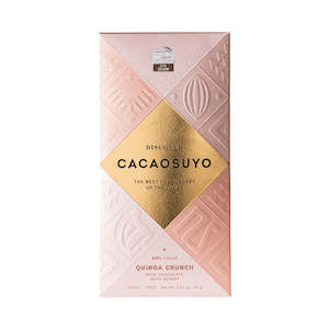 Chocolate: Cacaosuyo Quinoa Crunch Milk Chocolate