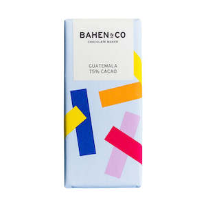 Chocolate: Bahen & Co Guatemala 75% Dark