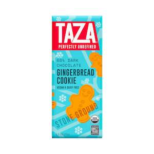 Chocolate: Taza Gingerbread Cookie Amaze Bar 60% Stoneground