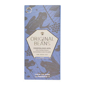 Chocolate: Original Beans Esmeraldas 42% Milk (Organic)