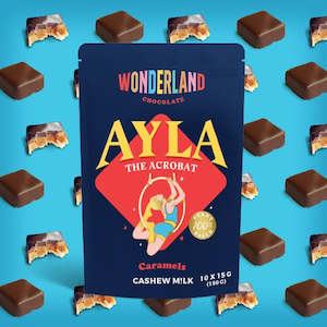 Chocolate: Wonderland Chocolate Ayla the Acrobat Cashew Milk Caramels