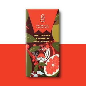 Chocolate: Siamaya Chocolate Hill Coffee and Pomelo 70% Dark