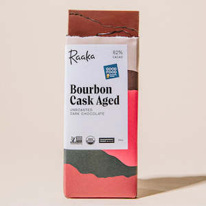 Raaka Chocolate Bourbon Cask Aged 82%