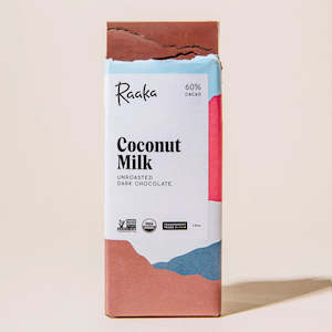 Chocolate: Raaka Chocolate Coconut Milk 60%