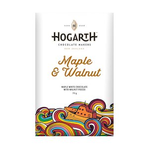 Chocolate: Hogarth Chocolate Maple & Walnut White Chocolate