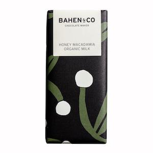 Chocolate: Bahen & Co. Honey Macadamia Organic Milk Chocolate