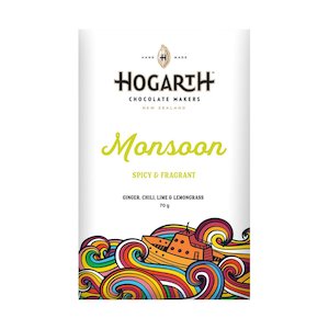 Chocolate: Hogarth Chocolate Monsoon Spicy & Fragrant 66%