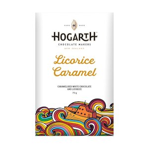 Hogarth Chocolate Licorice Caramel White Chocolate