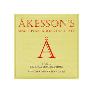 Akesson's Fazenda Sempre Firme, Brazil 55% Dark Milk