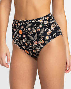 Swimwear: Roxy Kerala Mid Waist Bikini Pant