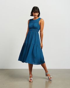 ET ALIA Ava Dress Marine Blue