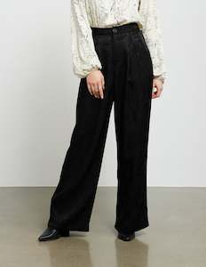 ET ALIA Bronte Pant Black Jaquard