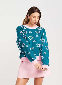 Thing Thing: THING THING Rosie Jumper Teal Candy