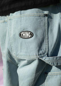 THING THING Chore Short Stone Wash Denim