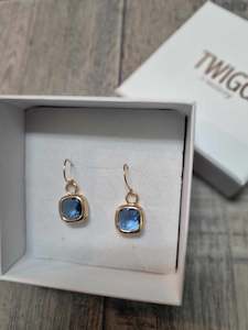 Mink Pink: TWIGG JEWELLERY Audrey Squared Earrings