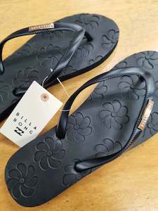 Footwear: Billabong Womens Sundial Jandal Thong Black