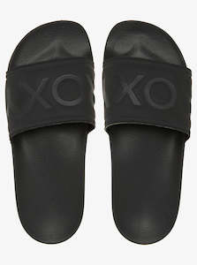 Roxy Slippy II Slide Black