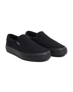 Kustom Central Wide Slip On Shoe Black