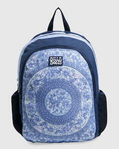 Back To School: Billabong Blossom Mahi Backpack Deep Blue