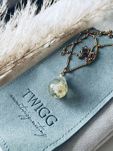 TWIGG JEWELLERY Gabrielle Droplet Necklace