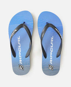 Rip Curl Mens Max Shock Open Toe Jandal Blue