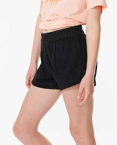 Rip Curl Premium Surf Short Black Girls 8-14 years