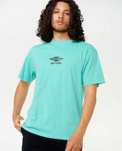 Rip Curl Double Ups Tee Aqua