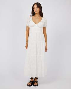 All About Eve Sutton Broderie Maxi Dress White