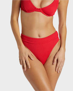 Swimwear: Billabong Summer High Maui Rider Fiesta Red