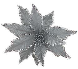 Gift: Silver Poinsettia