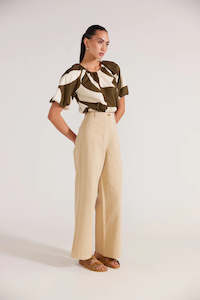 Clothing accessory: Brixton Wide leg Pants - Wheat