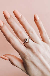 Chevron Stacker Ring