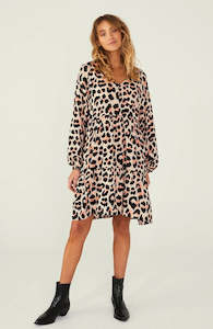 Cali Mini Dress // Zulu Leopard