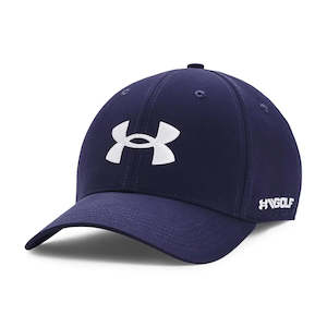 2024 Under Armour Golf96 Men's Hat - Midnight Navy/White