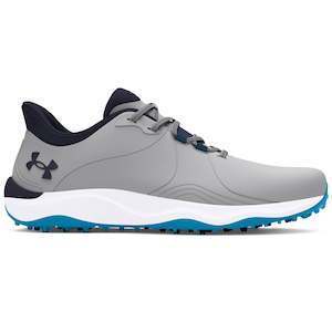 2024 Under Armour Men's Drive Pro Spikeless Wide Golf Shoes - ModGray/Capri…