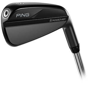 Golf course or practice range: 2024 Ping ICrossover 3 Driving Iron - Tour Chrome 2.0 85 Stiff Shaft