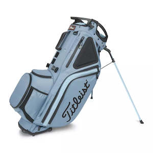 Golf course or practice range: 2024 Titleist Hybrid 14 Stand Bag - Vintage Blue / Tidal / Black