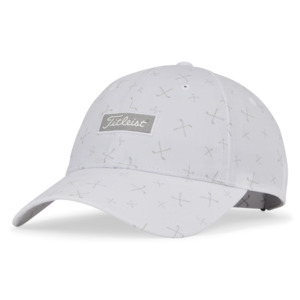 2024 Titleist Women's Charleston Print Cap - White