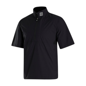 2024 FootJoy Men's Hydrolite X Short Sleeve Rain Jacket - Black