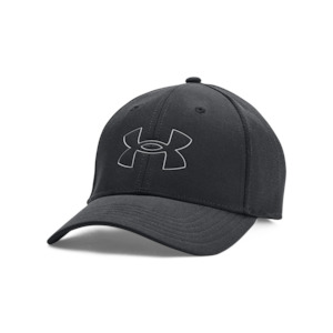 2024 Under Armour Iso-Chill Driver Mesh Adjustable Cap - Black/Black