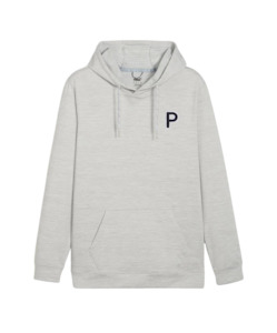 2024 Puma Men's Cloudspun Patch Hoodie - Ash Grey