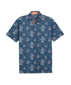 2024 Puma Men's Pique Heirloom Polo - Ocean Tropic