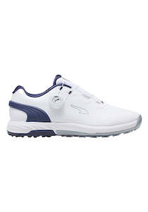 Golf course or practice range: 2023 PUMA MENS ALPHACT NITRO DISC - WHITE / NAVY